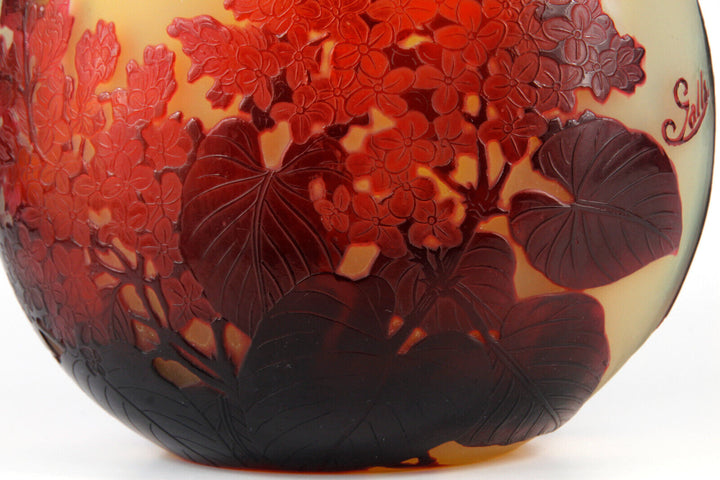 エミールガレ　百合の花のアールヌーボー時代の花瓶