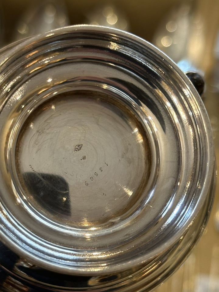 テタール製　純銀スターリングシルバースリーピースコーヒーセット　フランス 20世紀の作品