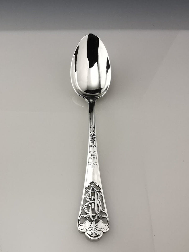 ピュイフォルカ　テーブルスプーン6本セット フェール・ド・ランス モデル