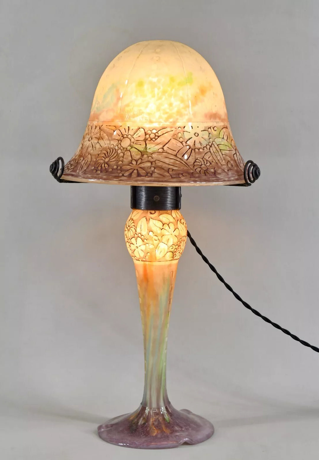 ミューラー兄弟  フランス製アールデコ マッシュルームランプ 1920年代