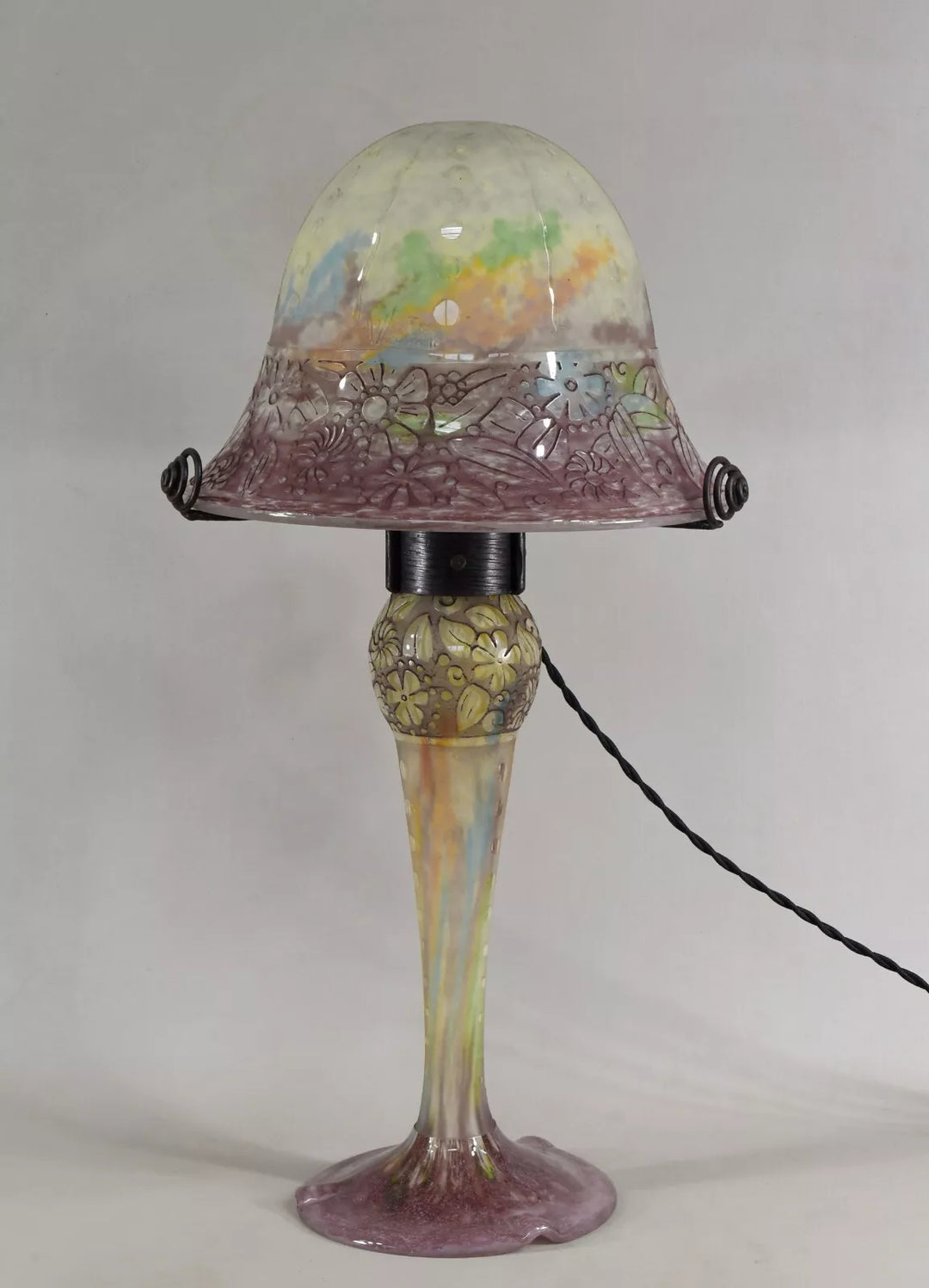 ミューラー兄弟  フランス製アールデコ マッシュルームランプ 1920年代