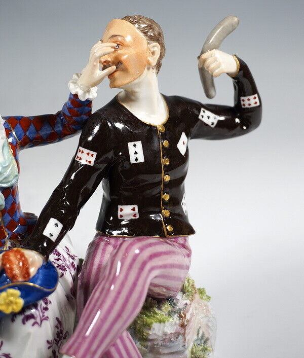 激レア?!マイセン人形/MEISSEN「コンメディア・デッラルテ