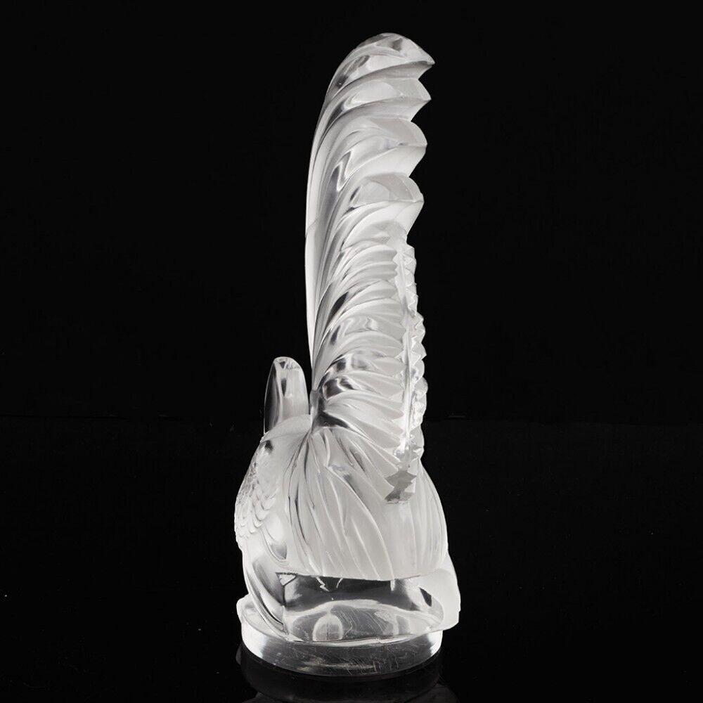LALIQUE -  ◆美品 希少 1928年！ラリック カーマスコット「コックナン」（鶏・チャボ） □美品 希少 1928年！LALIQUE ラリック カーマスコット