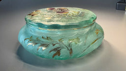 西洋美術 エミールガレ 柘榴図 ガラス花瓶 細密細工 時代物 極上品 初だし品 6937 エミール ガレ 美術館の通販