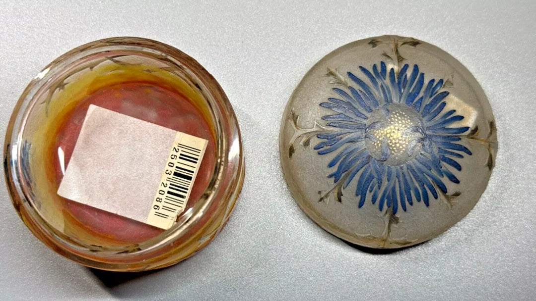 ドーム兄弟（ドームナンシー） アザミの花が描かれた小物入れ クリスティーズのお品