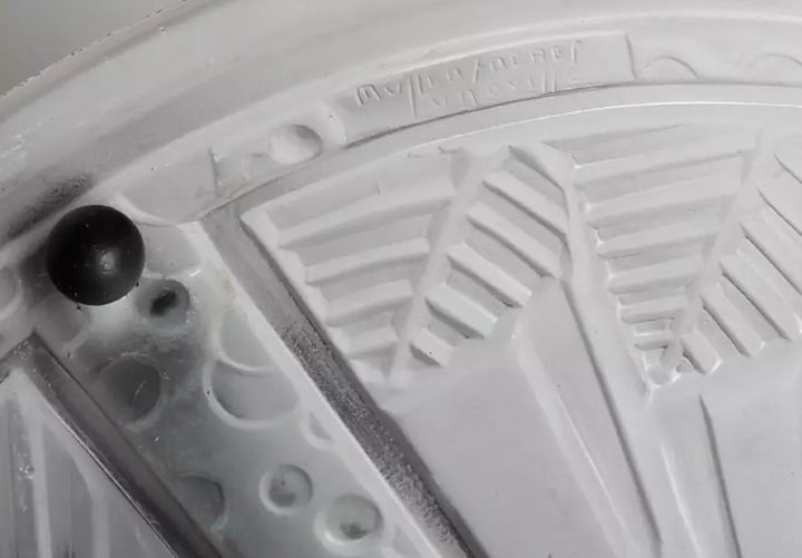 ミューラー兄弟   ガラスと鍛鉄製のバスクランプ