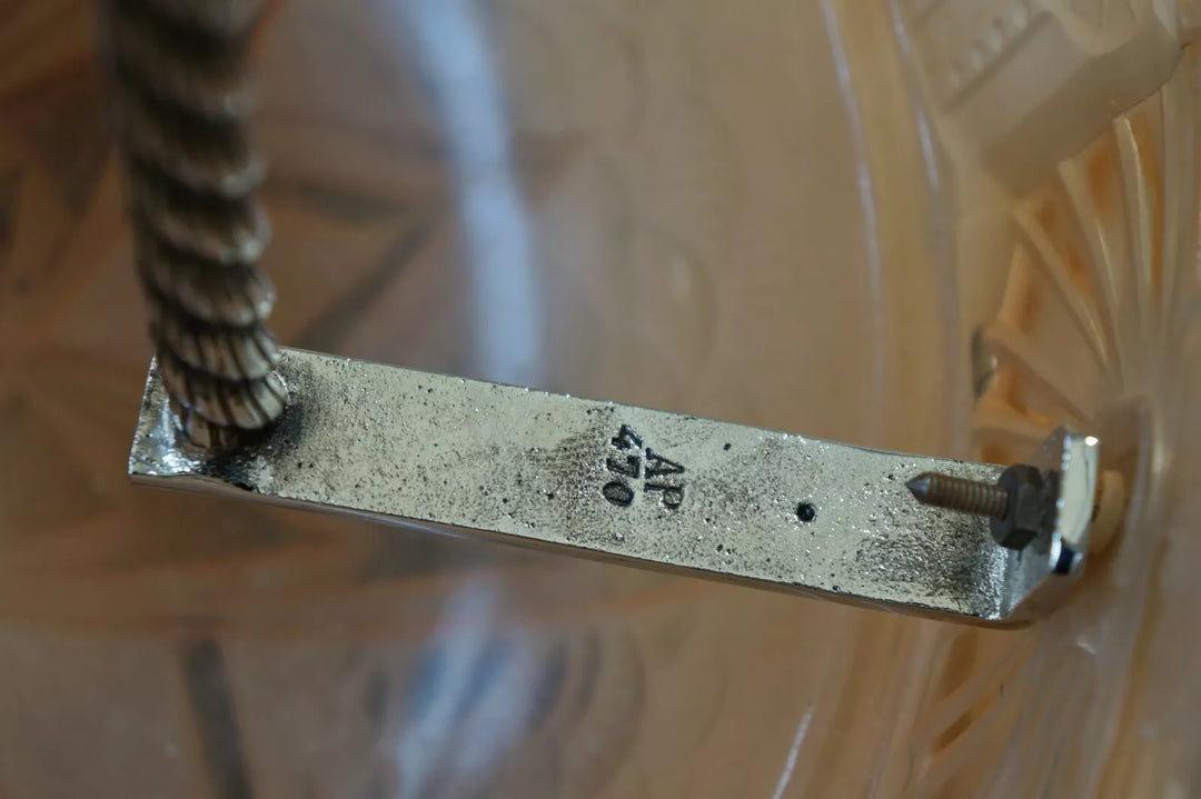 ミューラー兄弟&PETITOT フランス製アールデコペンダントシャンデリア（天井照明）1930年代