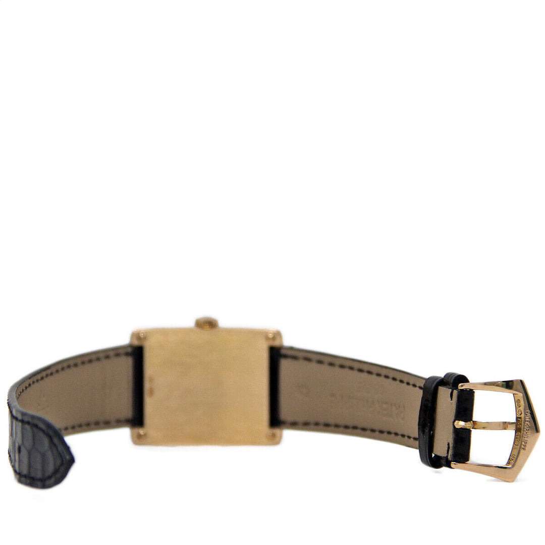 パテック・フィリップ腕時計 ゴンドーロ ref.5010 ゴールド ブラックレザー 手巻き 2YRWARANTY