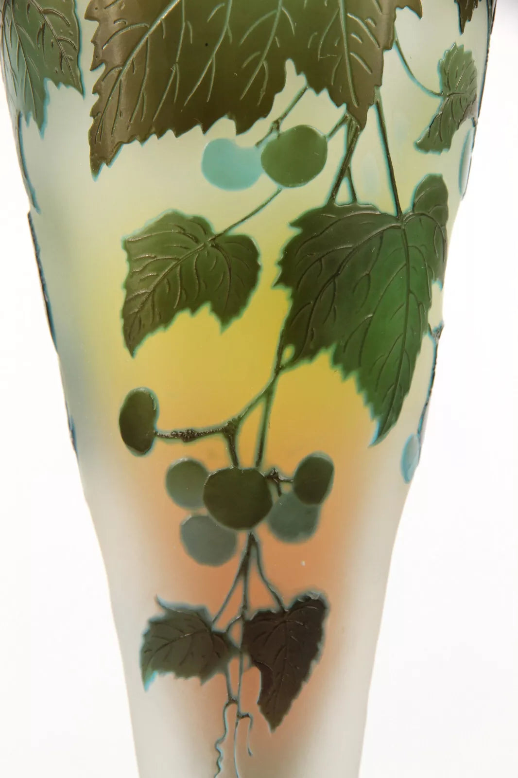 ガレ風 花瓶 ぶどう 葡萄 植物 アンティーク レトロ エミールガレ s-l1600_8397099f-1f35-47ce-