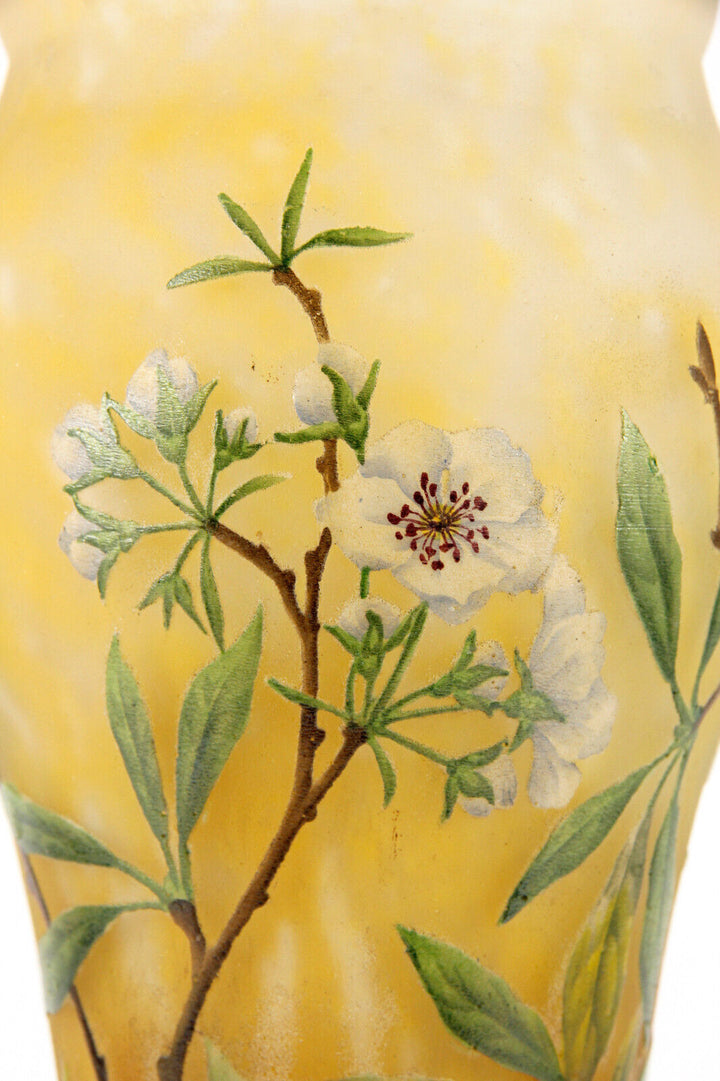 ドーム兄弟（ドームナンシー）りんごの花のくびれ型花瓶