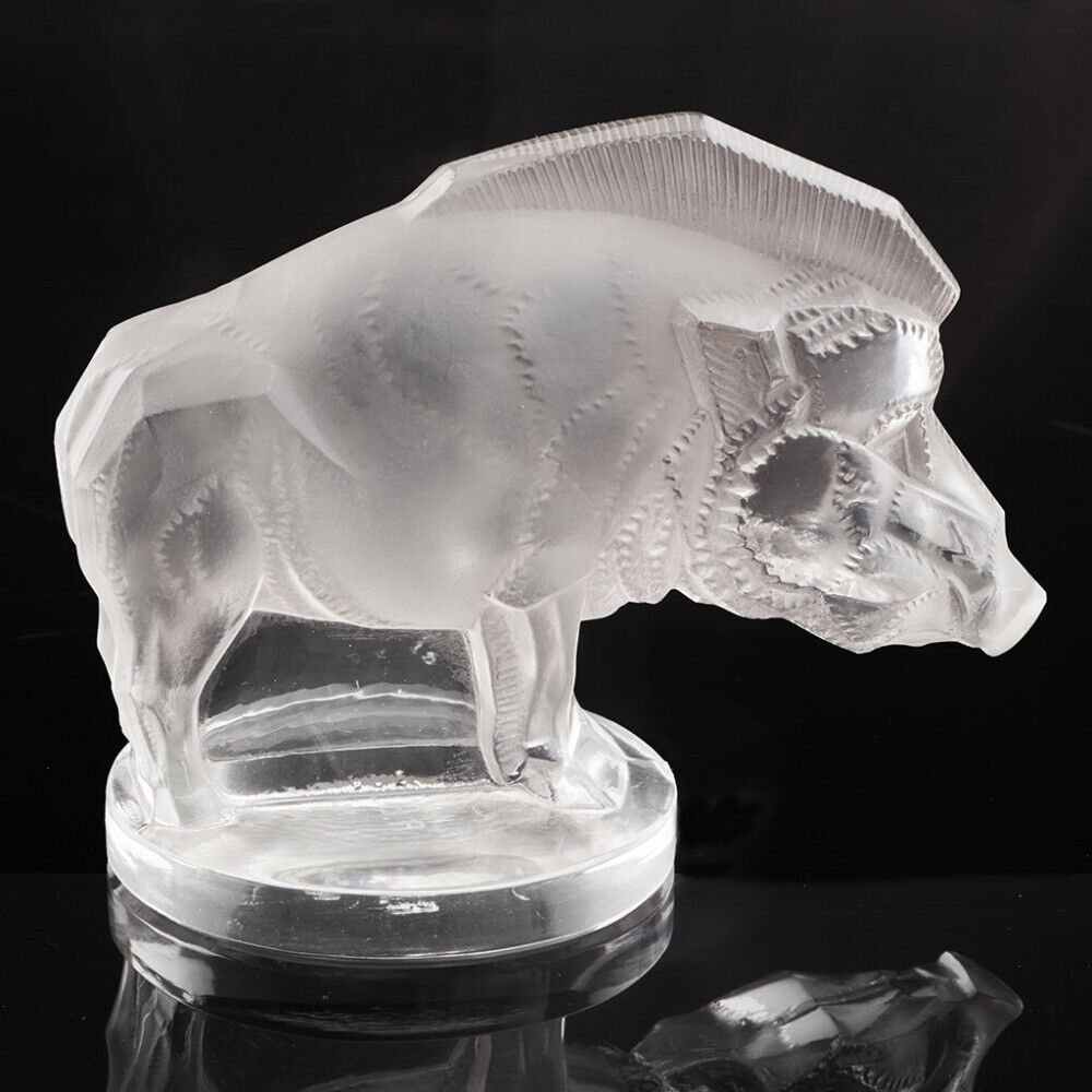 ルネ・ラリック サングリエ 　カー・マスコット 1929年デザイン マルシヤック1157