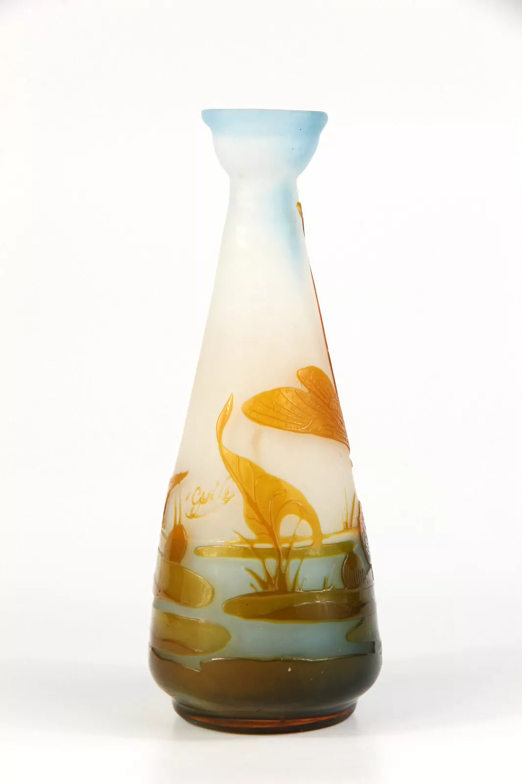 エミール・ガレ tipガレ 茶碗 ボンボニエール トンボ エミール・ガレ エミール・ガレ tipガレ 茶碗 ボンボニエール トンボ エミール・ガレ