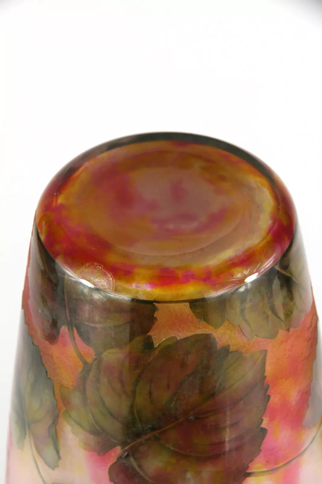 ドーム兄弟（ドームナンシー）ゼラニウムの花が描かれた花瓶