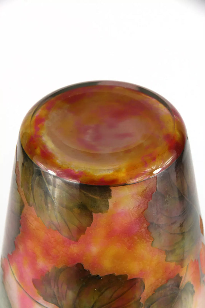 ドーム兄弟（ドームナンシー）ゼラニウムの花が描かれた花瓶