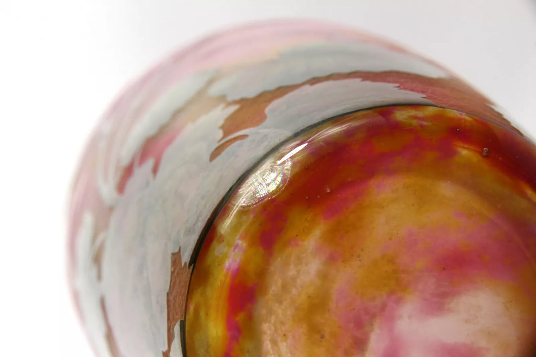 ドーム兄弟（ドームナンシー）ゼラニウムの花が描かれた花瓶