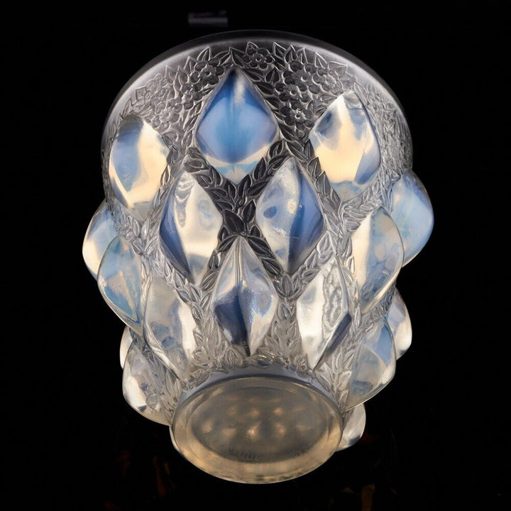 ルネ・ラリック オパールセント ランピヨン（ランピニオン） 花瓶 1927年デザイン