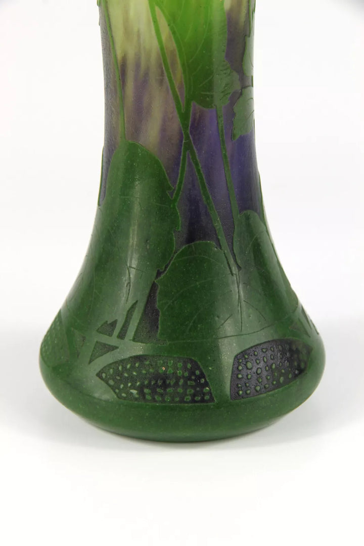 ドーム兄弟（ドームナンシー）スミレの花が描かれた花瓶