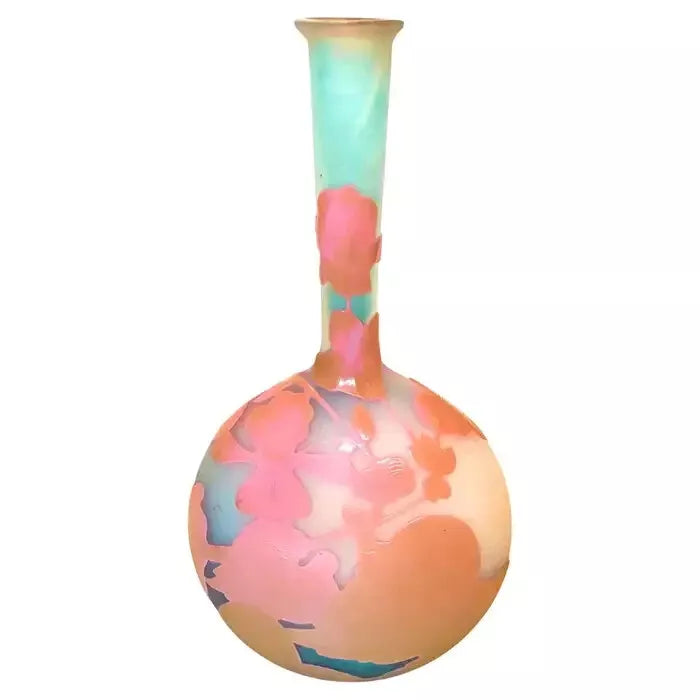 エミールガレ バンジョー型の一輪挿し花瓶