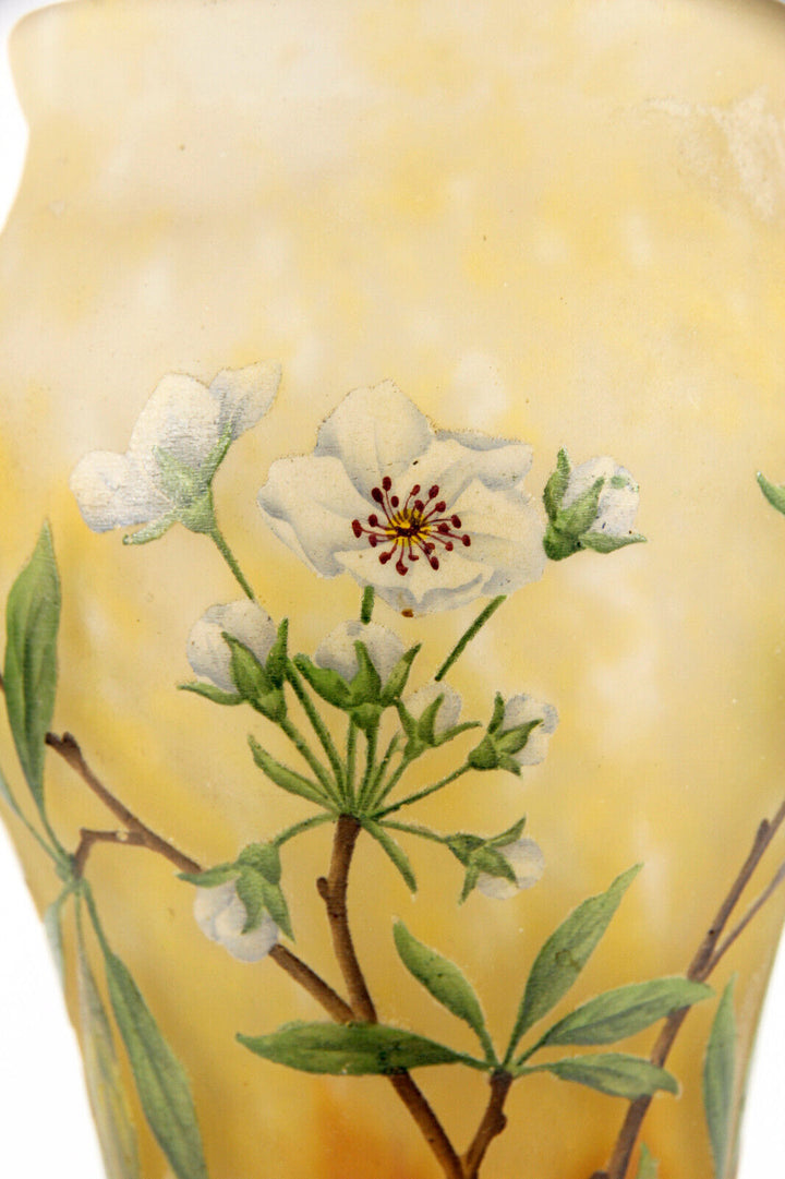 ドーム兄弟（ドームナンシー）りんごの花のくびれ型花瓶