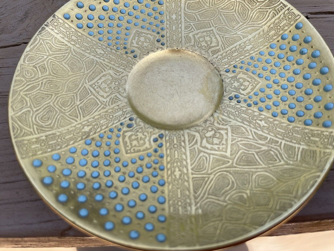 コールポート ターコイズジュエルデミタス カップ＆ソーサー