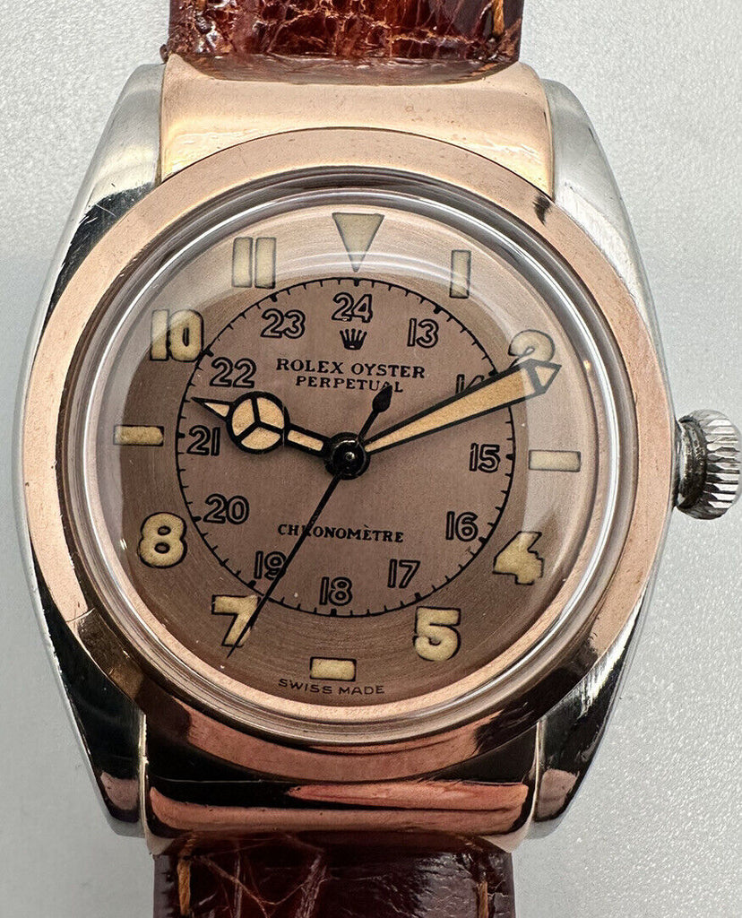 ROLEX バブルバック アラビアインデックス ベンツ針 1947年頃