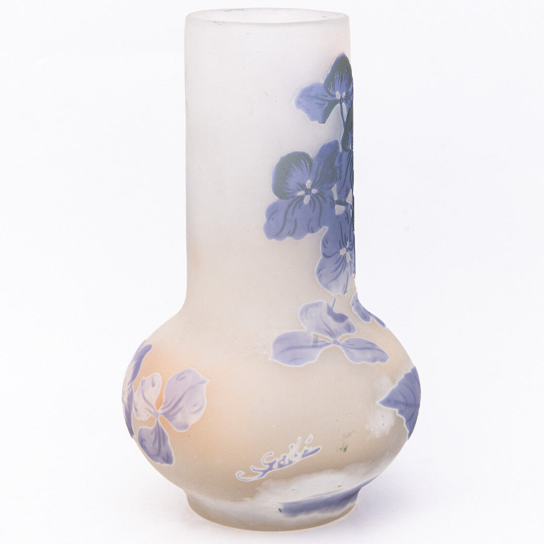 エミールガレ 紫陽花の花の花瓶 アールヌーボー時代 1905年頃の作品