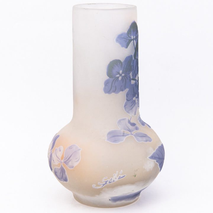 エミールガレ 紫陽花の花の花瓶 アールヌーボー時代 1905年頃の作品