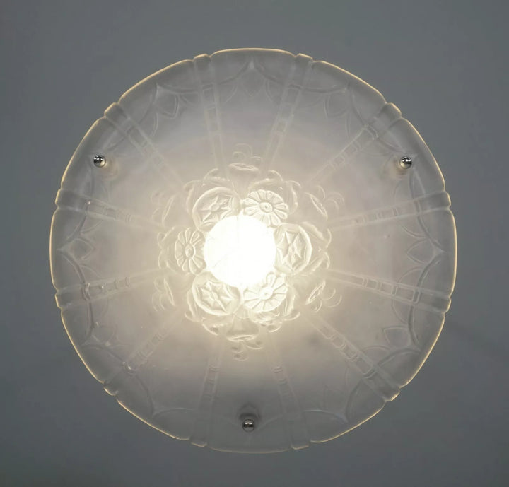 ドーム兄弟 フランス製 アールデコ ペンダントシャンデリア