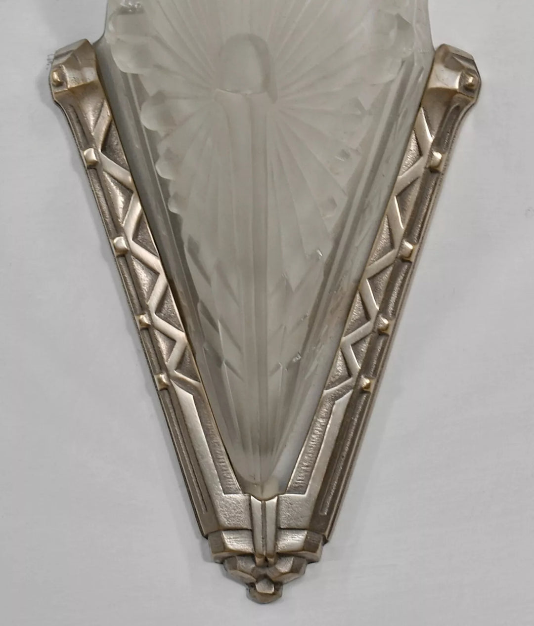 シュナイダー兄弟 フランス製 1930年 アールデコ ウォールランプ（ペア）