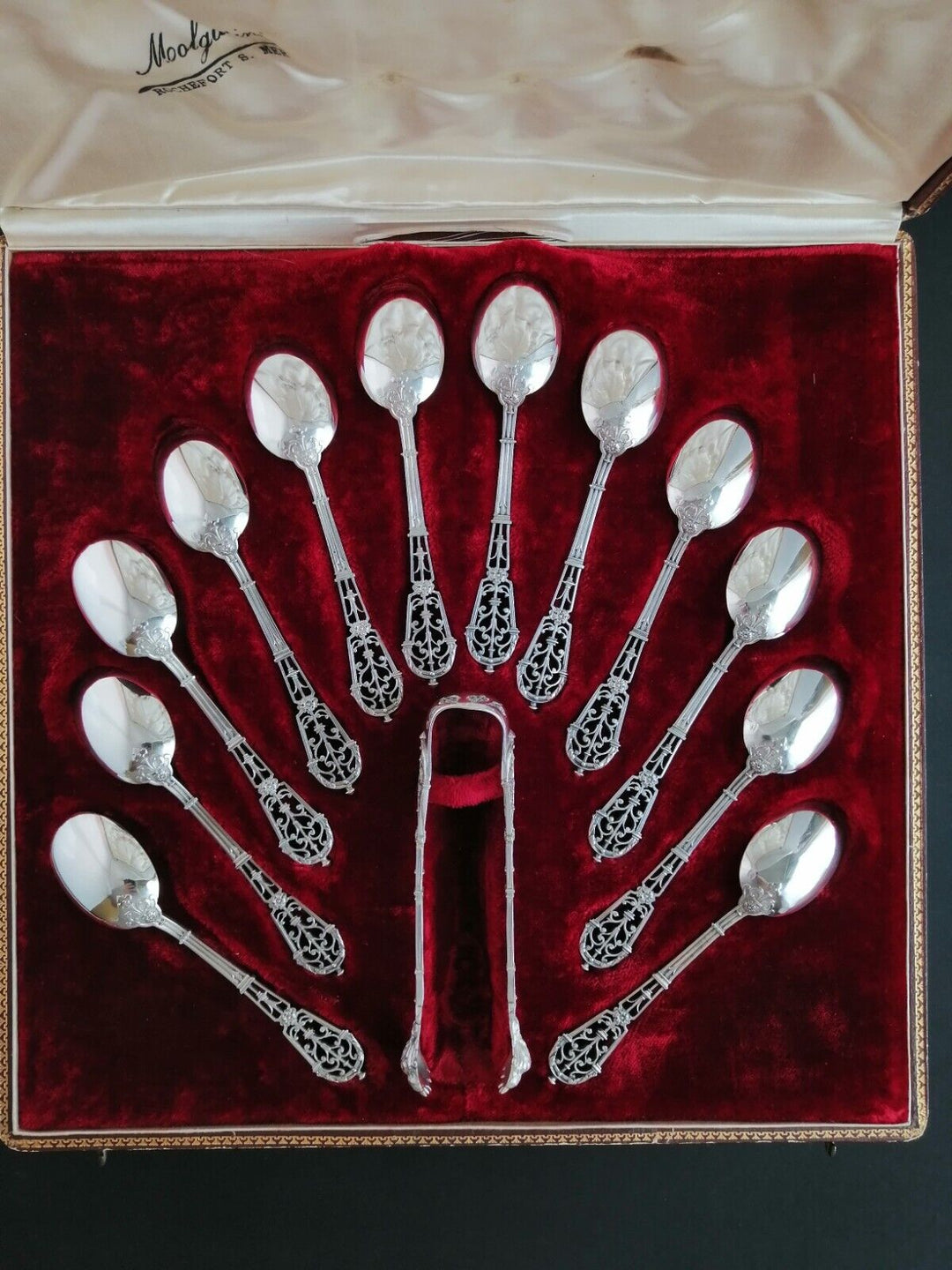 ピュイフォルカ フレンチ スターリングシルバー ゴシックルネッサンス フラットウェアセット