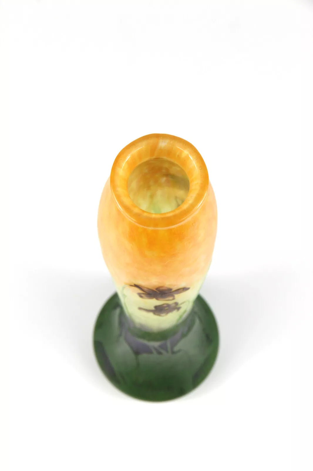 ドーム兄弟（ドームナンシー）スミレの花が描かれた花瓶