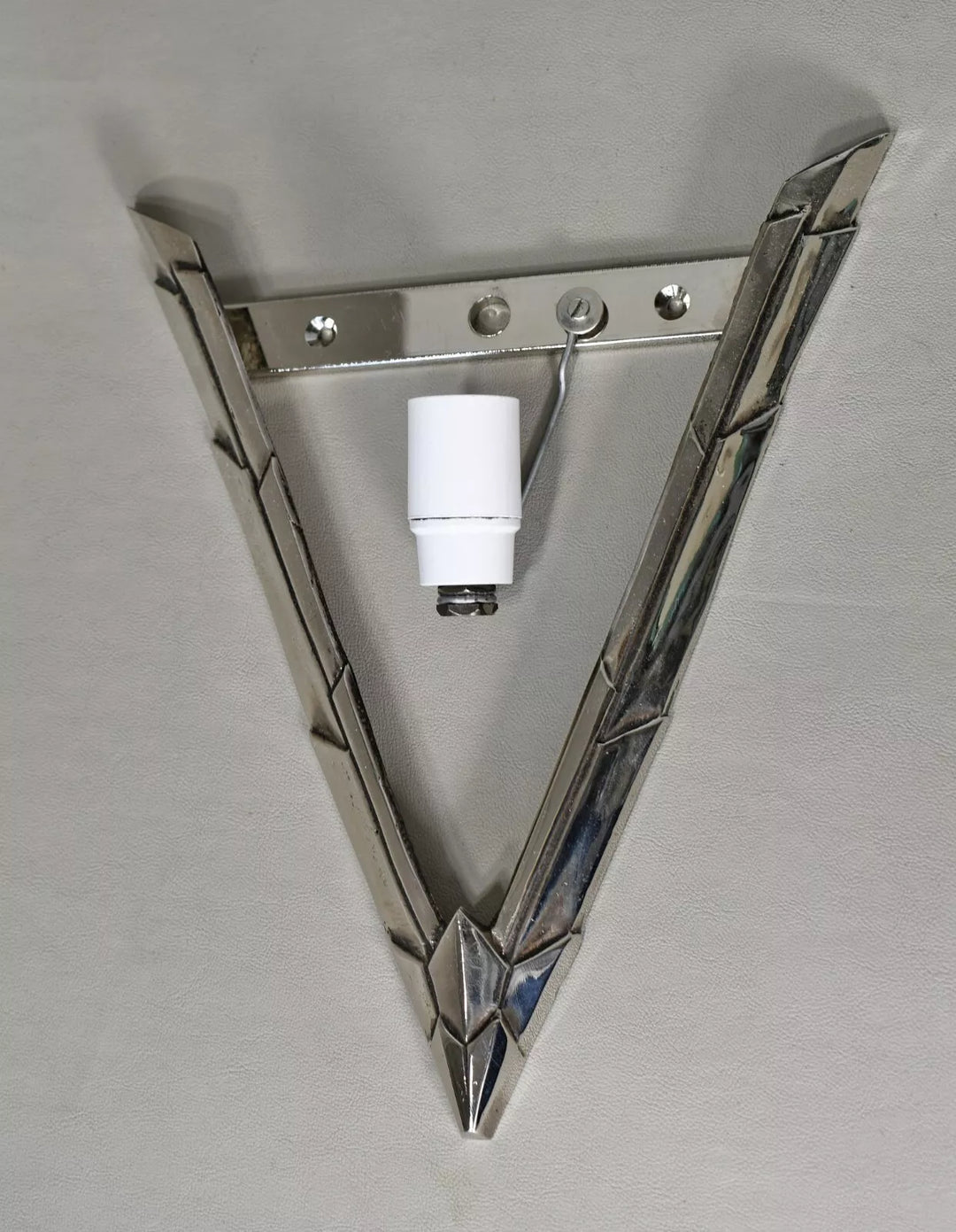 デュゲ＆ジャマン フランス製 アールデコ ウォールランプ（ペア）