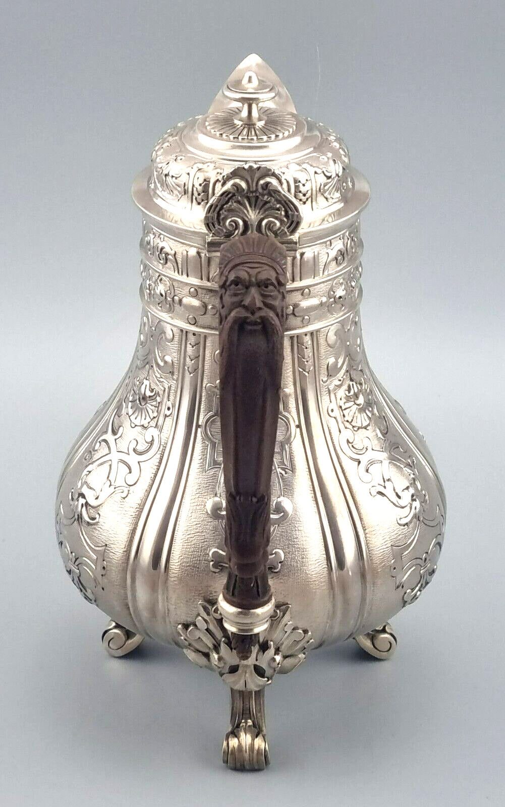 カルディヤック　ワインデカンタ  シルバー950 マスカロン フランス製 1890年代の作品