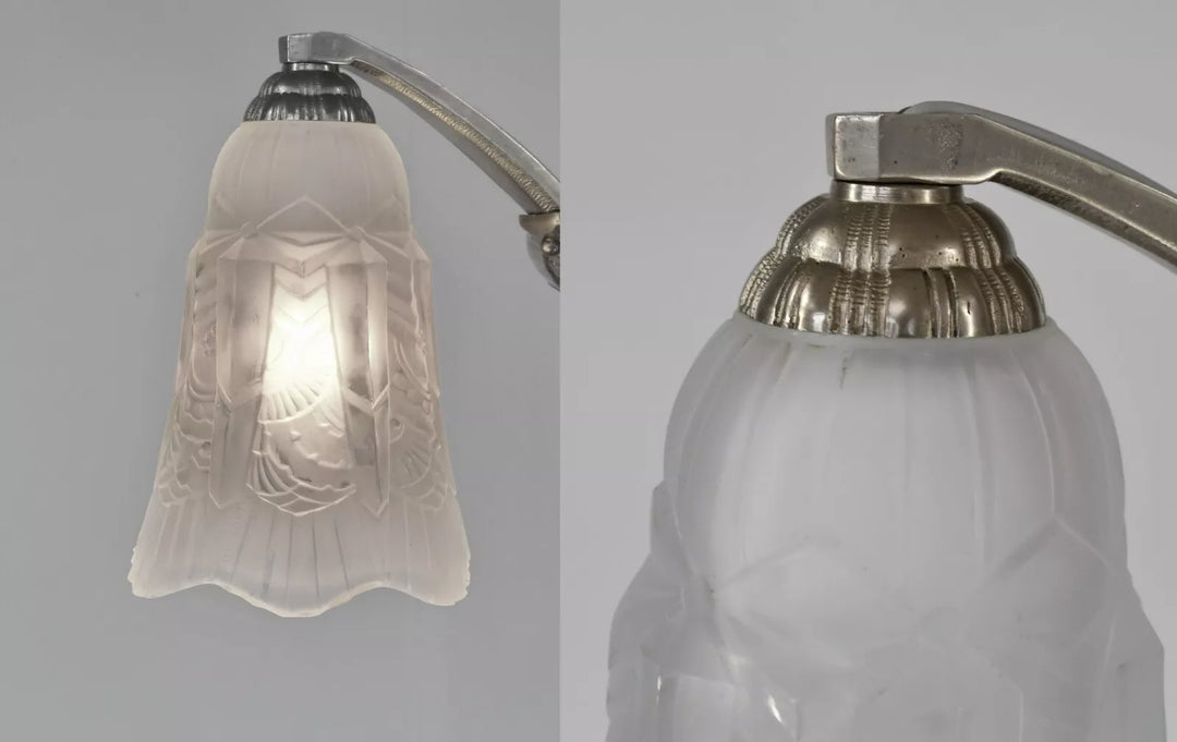 メネディー フランス製 1930年 アールデコ シャンデリア