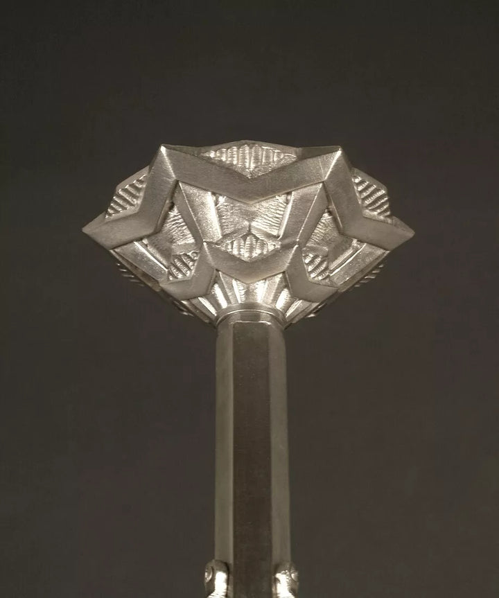 メネディー/ミューラー兄弟 銀青銅 & プレスガラス製 ランタン