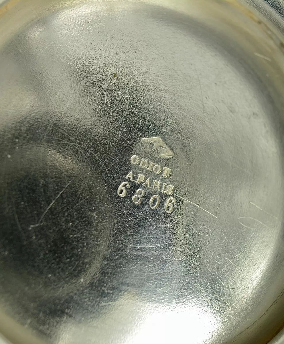 オディオ スターリングシルバー ティーポット ナポレオンIII様式