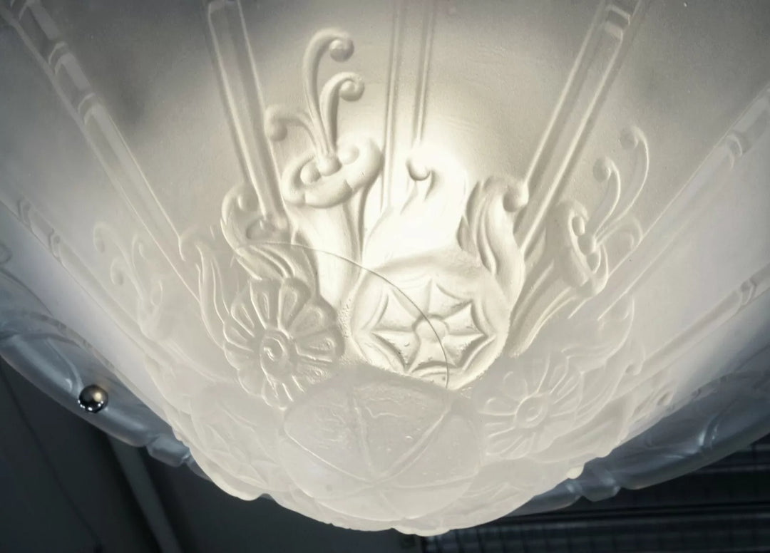 ドーム兄弟 フランス製 アールデコ ペンダントシャンデリア