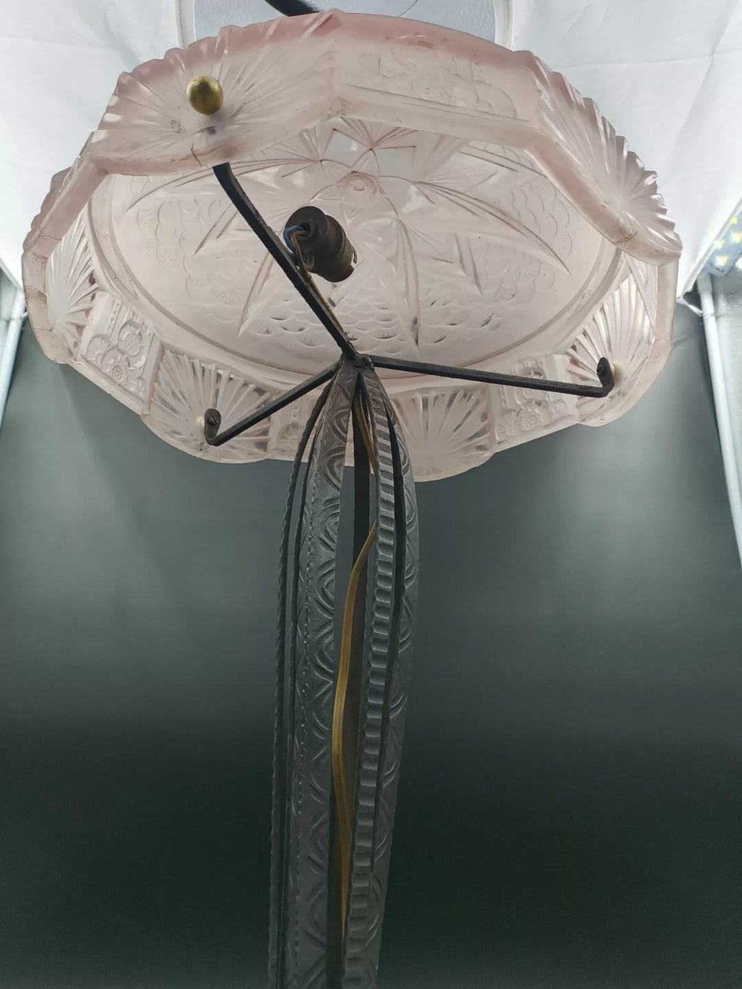 ミューラー兄弟 アールデコテーブルランプ 1925～1930年代