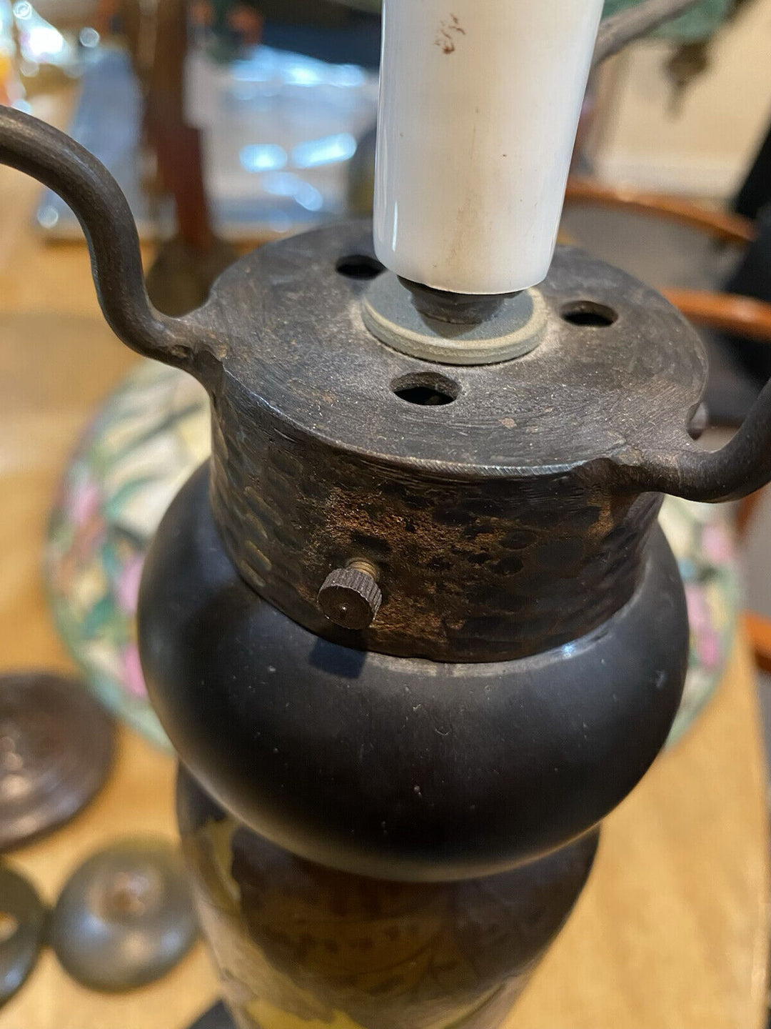 ドーム兄弟（ドームナンシー）ポプラのテーブルランプ