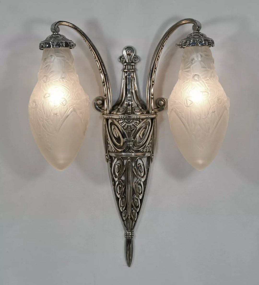 ドラット フランス製 アールデコ ウォールランプ（ペア）