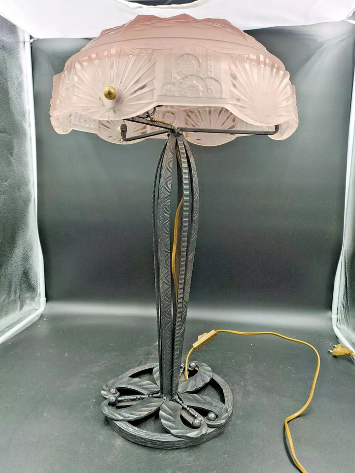 ミューラー兄弟 アールデコテーブルランプ 1925～1930年代