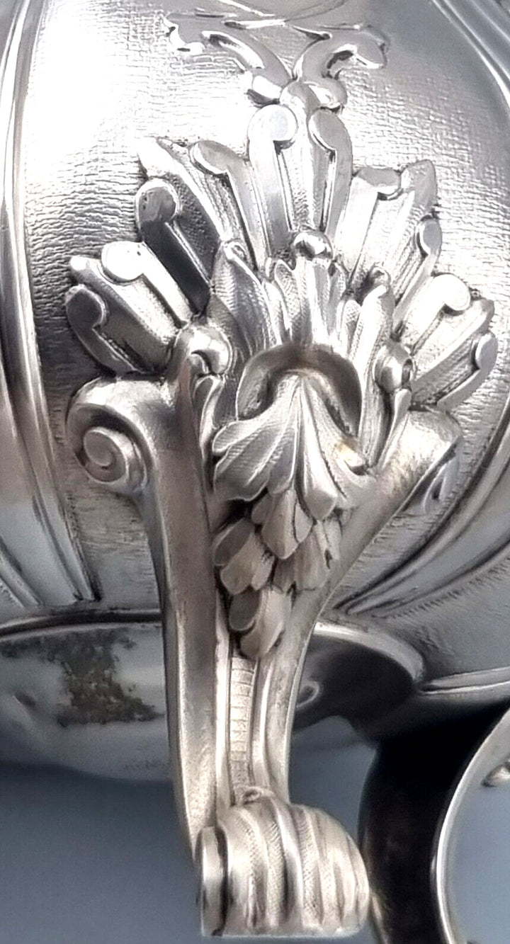 カルディヤック　ワインデカンタ  シルバー950 マスカロン フランス製 1890年代の作品