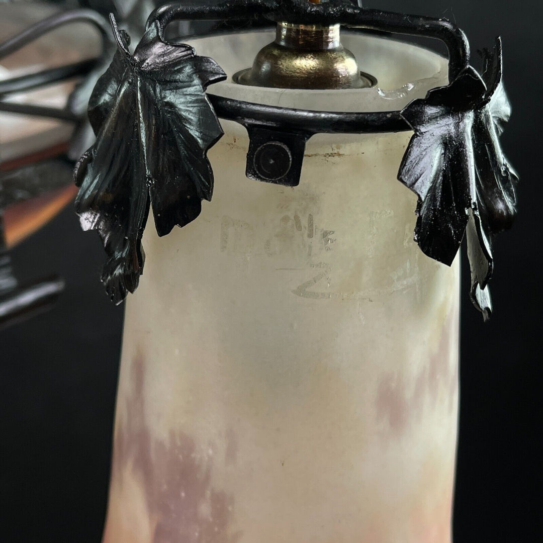 ミューラー兄弟 アールデコ調 シャンデリア 吊りランプ