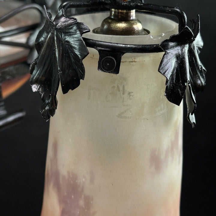 ミューラー兄弟 アールデコ調 シャンデリア 吊りランプ