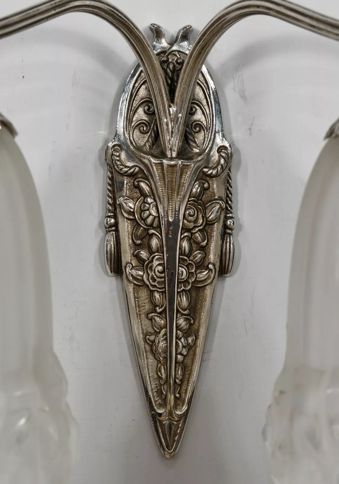 ポール・ジル フランス製 アールデコ ウォールランプ（ペア）