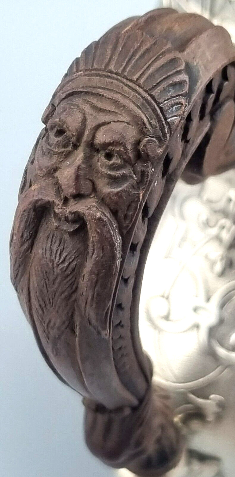 カルディヤック　ワインデカンタ  シルバー950 マスカロン フランス製 1890年代の作品