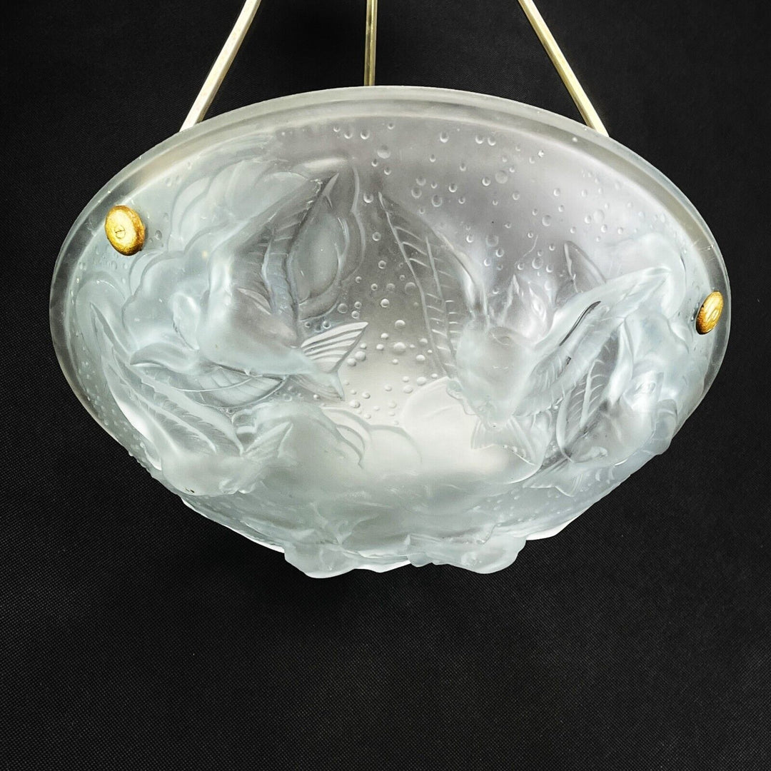 ミューラー兄弟 アールデコ  シャンデリア 吊りランプ 1930年代