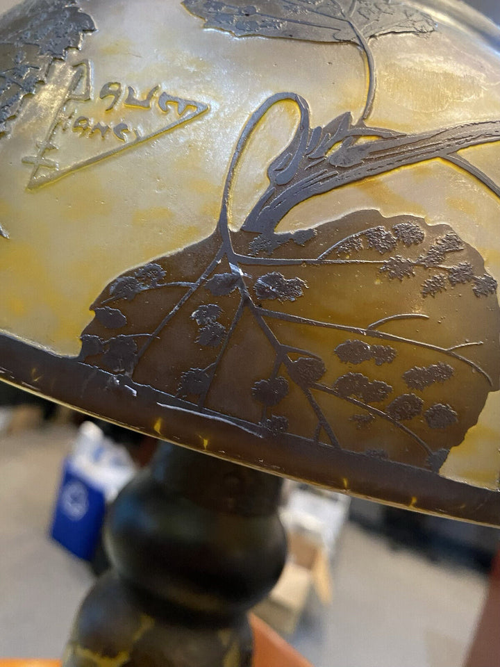 ドーム兄弟（ドームナンシー）ポプラのテーブルランプ