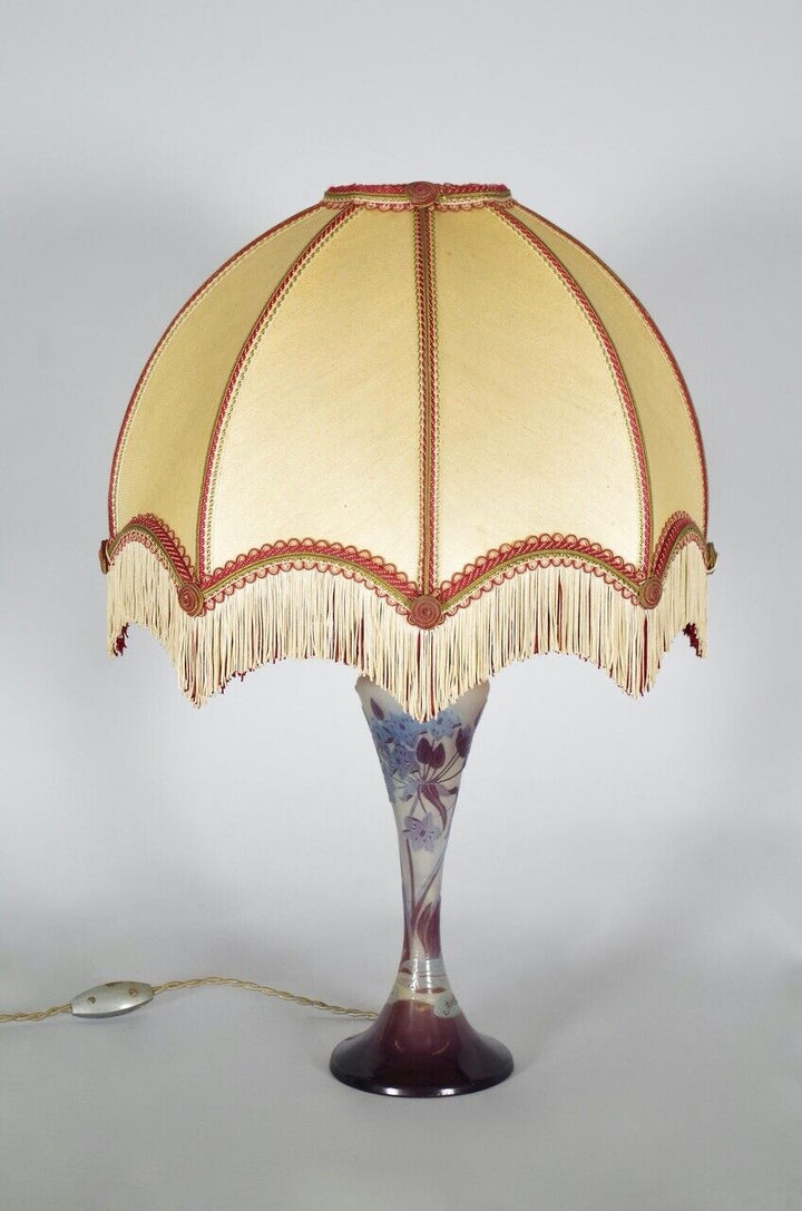 エミールガレ ホテイアオイの花のランプ