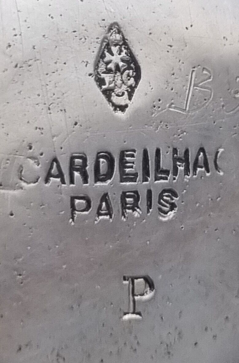 カルディヤック　ワインデカンタ  シルバー950 マスカロン フランス製 1890年代の作品